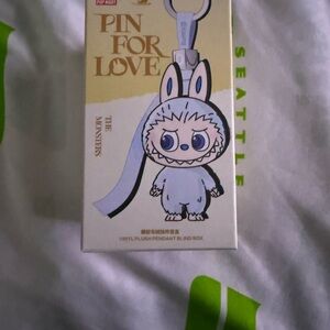 Pop Mart Labubu The Monsters Pin for Love Series Vinyl Plush Pendant (A-M)